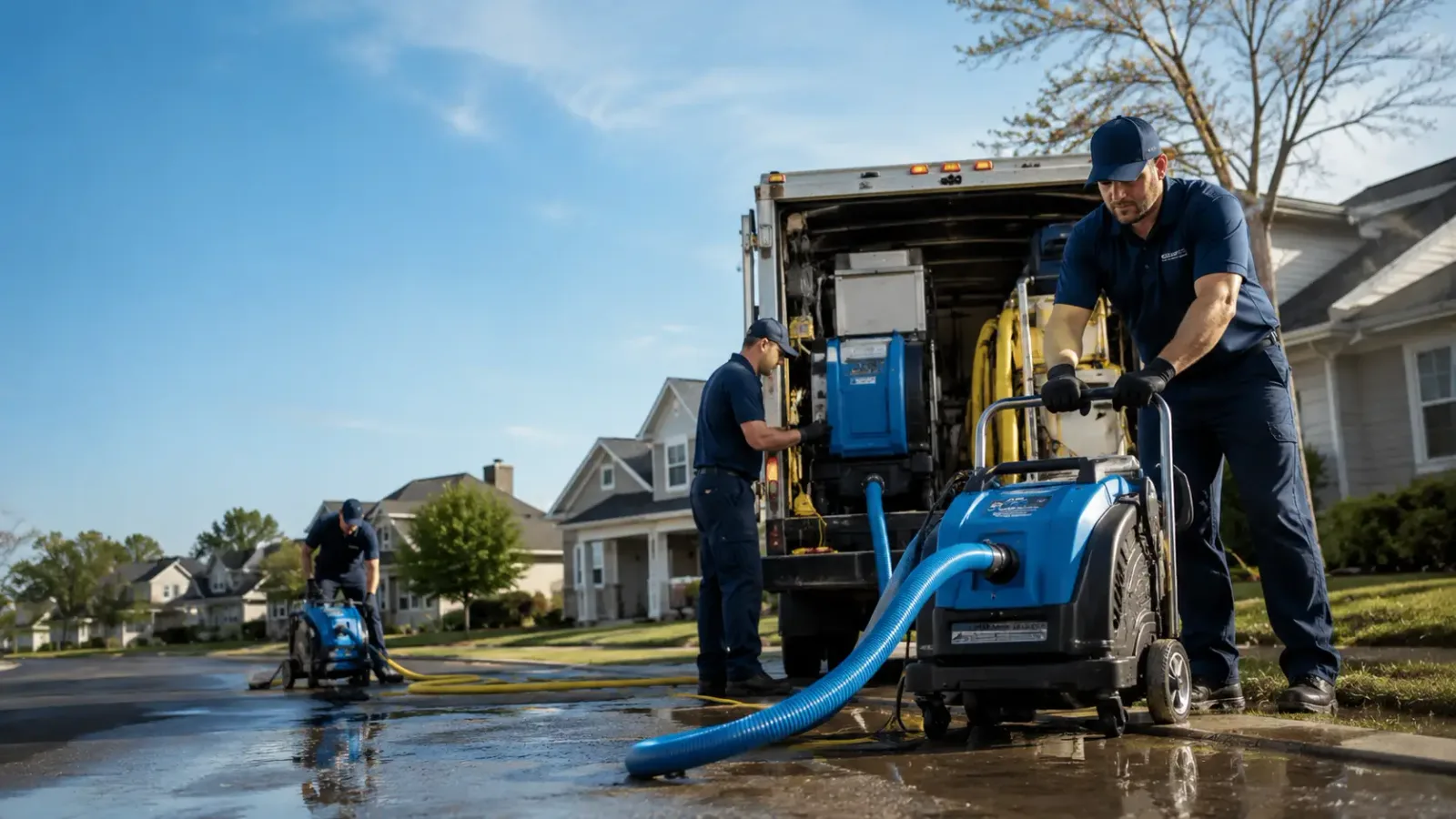 Flood Damage Cleanup in New Berlinville, PA